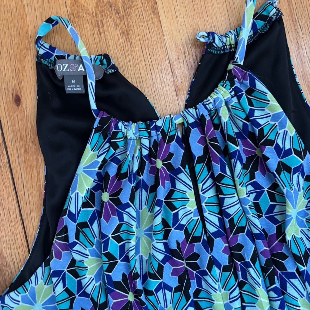 Dress Barn Patterned Maxi Dress - Picture 2 of 3